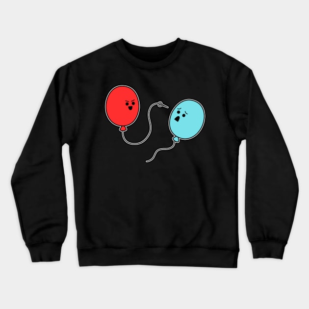 Murder balloon Crewneck Sweatshirt by sungraphica